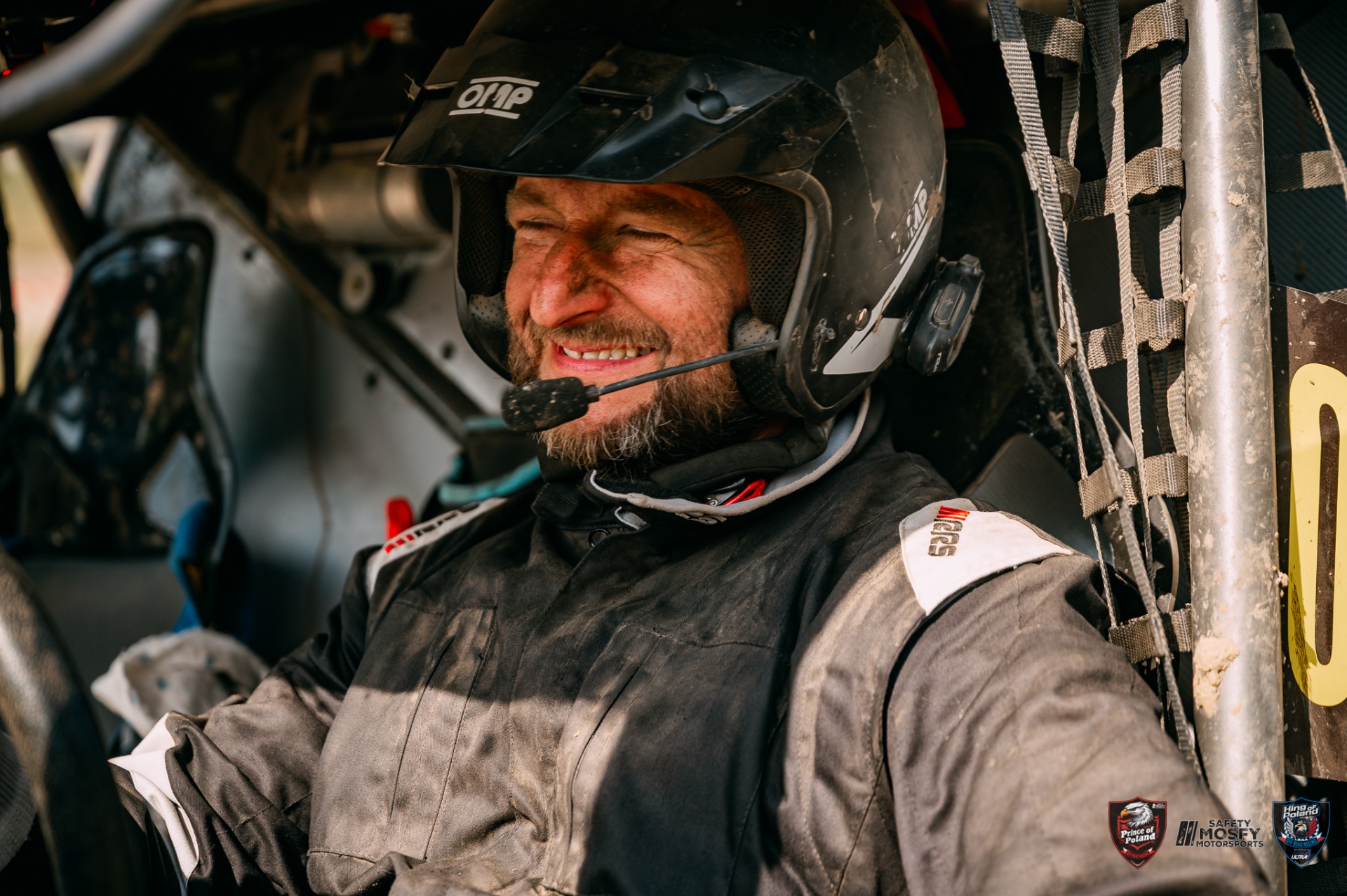Kierowca King of Poland 2026 w kokpicie — Ultra4 Europe