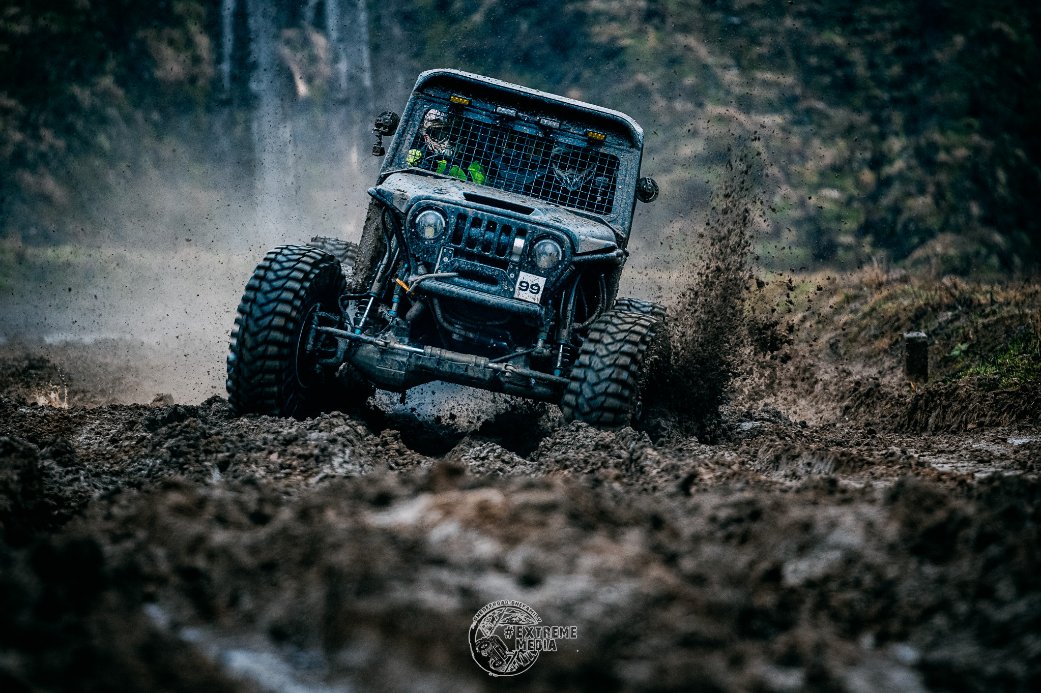 King of Poland Ultra4 race action